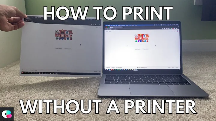 How To Print Without A Printer (Newest Method)