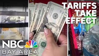 Trump's tariffs take effect