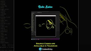 How to draw Radha Krishna in Python
