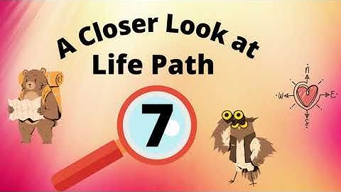 Life Path 7 - A Closer Look at The Higher & Lower Expressions of The Energy and The Journey!