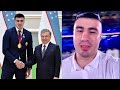 Bahodir Jalolov mana sovg'a. Prezident sovg'asi 200 000 $ va TrailBlazer , otamga va'da bergandim.