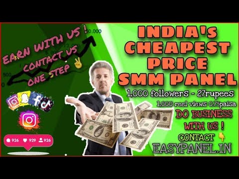 INDIA's CHEAPEST SMM PANEL | EARN MONEY WITH US | EASYPANEL.IN | PUNJABI | HINDI
