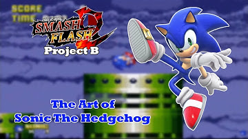 SSF2 Project B Patch 9: The Art of Sonic The Hedgehog