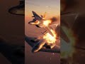 F22 raptor crashing into b2 spirit bomber
