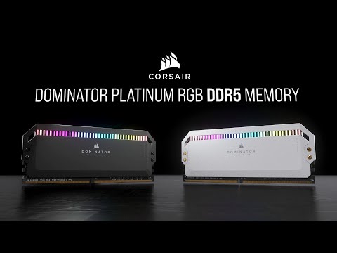 CORSAIR DOMINATOR PLATINUM DDR5 RGB Memory - In A Class Of Its Own