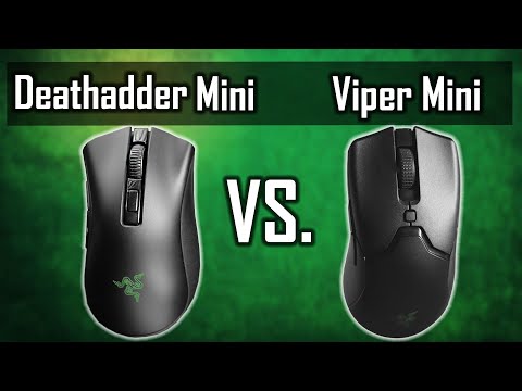 Razer Viper Mini Vs. Deathadder V2 Mini - Razer Mini Showdown!