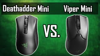 Razer Viper Mini Vs. Deathadder V2 Mini - Razer Mini Showdown!