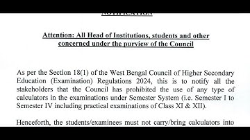 WBCHSE Semester System Calculator Dis Allowed || Class 11 and 12 || WB Board Semester System ||