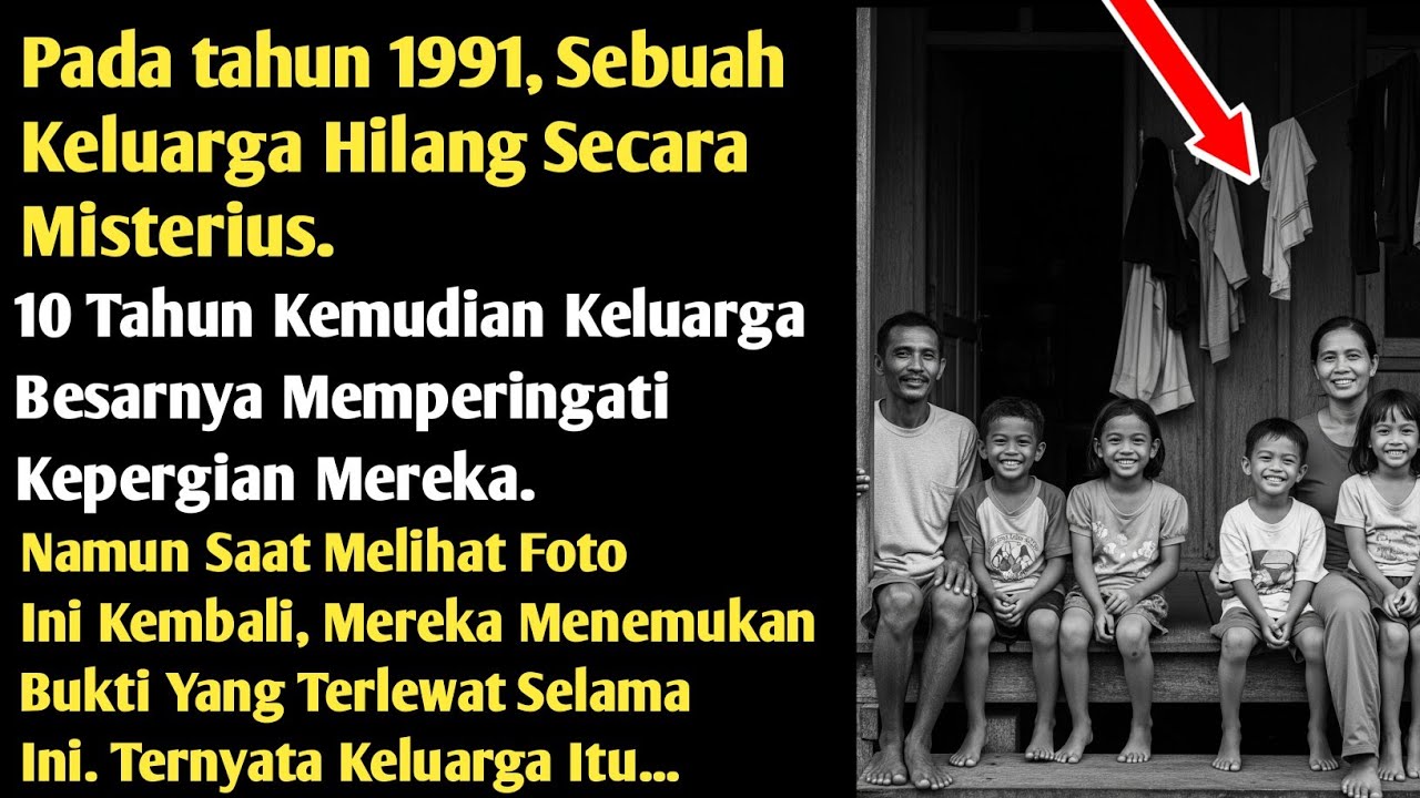 Selama 10 Tahun Bukti Ini Terlewat, Hingga Akhirnya Orang- Orang Tahu DiMana Keluarga Itu. Ternyata