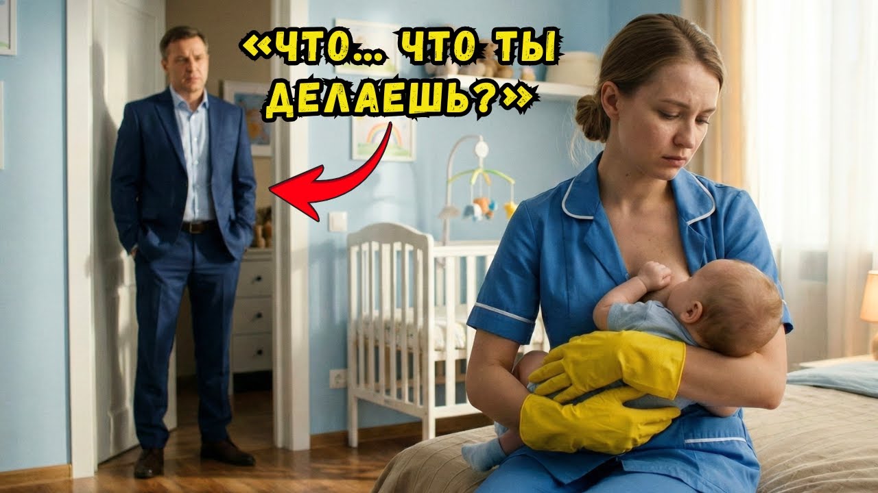 Миллиардер вдовец застал няню, кормящую его ребёнка грудью. То, что он сделал дальше - шокирует