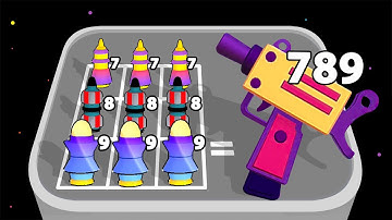 RUN BULLET MERGE - Gun Runner Evolution ★ Merge Master Game