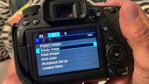 How to navigate through your menu on your Canon EOS 80D SLR Camera