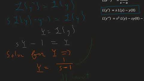 Math 57 - Solving Differential Equations Using Laplace Transforms