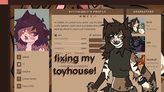 making my toyhouse page cute! (UR SIGN)