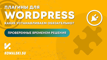 ПЛАГИНЫ ДЛЯ WORDPRESS | Какие устанавливаем обязательно?