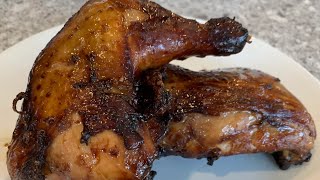 Delicious AIR Fryer Chinese Soy Sauce Chicken Recipe 豉油鸡 | FullHappyBelly