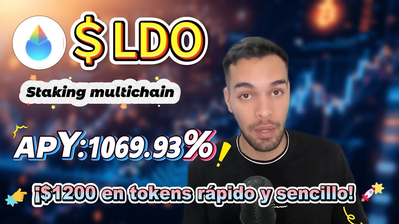 Rinde más que el mercado: LDO en lido finance con APY 1069.93% incluso con volatilidad