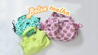 Bolsa toalha fÃ¡cil de fazer