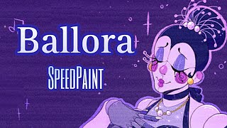 Ballora Redesign|FNaF SPEEDPAINT|