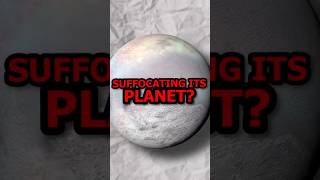 This Moon Is Choking Its Planet! 🤯 #shorts
