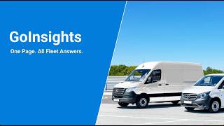 GoInsights: AI-Powered Unified Fleet Intelligence for MyGeotab