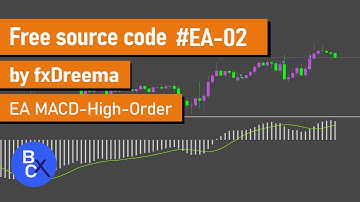 Forex EA MACD Indicator Strategy & Cut Loss.. (option trading) - Free source code EA-02 by fxDreema