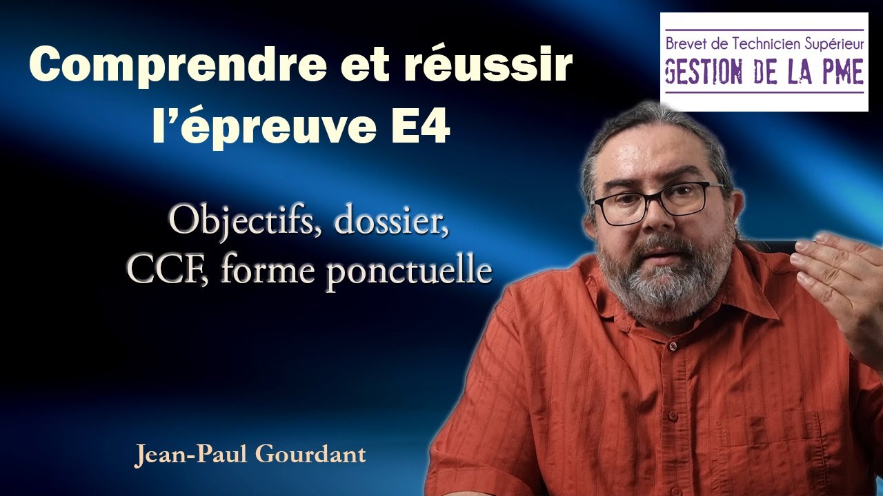 BTS GPME - Comprendre et réussir l'épreuve E4 (Gestion clients