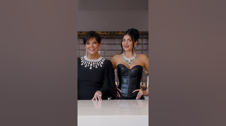 Cooking with Kylie and Kris Jenner
