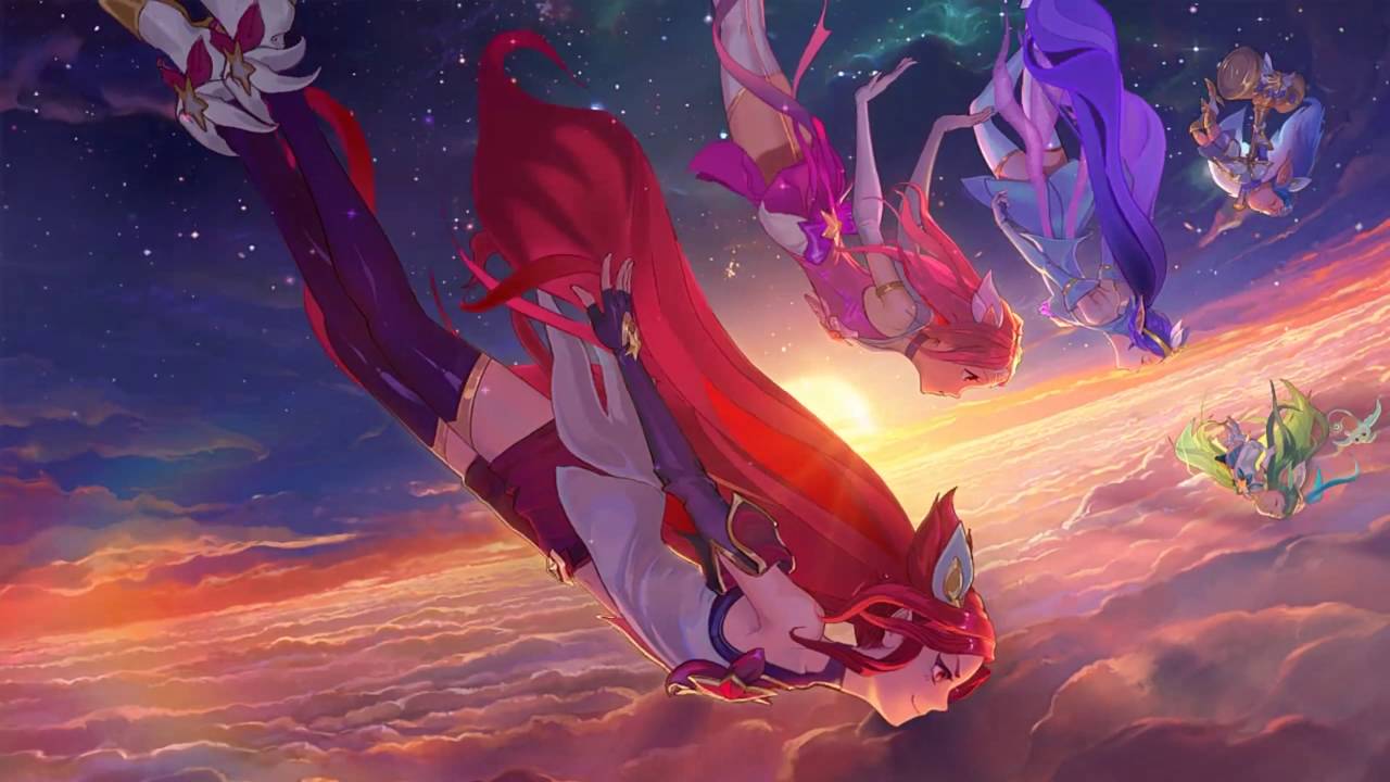 Star Guardian Login Theme 4k League Of Legends