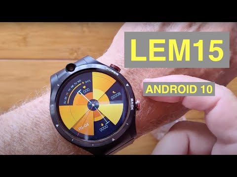 LEMFO LEM15 Android 10 MT6762 Dual Cameras 4GB/128GB 4G Bluetooth 5 Smartwatch: Unboxing & 1st Look