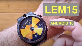 LEMFO LEM15 Android 10 MT6762 Dual Cameras 4GB/128GB 4G Bluetooth 5 Smartwatch: Unboxing & 1st Look screenshot 4