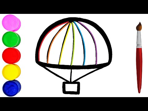 Video: Wie Zeichnet Man Einen Fallschirm