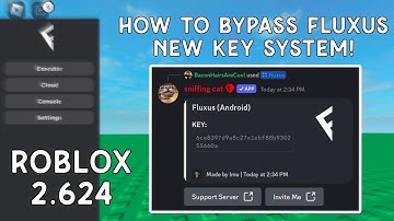 [KEYLESS] How To Bypass NEW FLUXUS Key System Without Bypass DETECTED!  |  Roblox 2.624  |