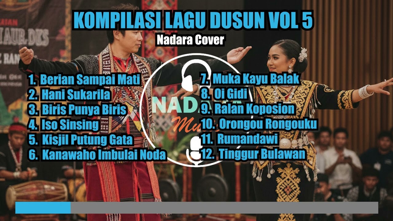 Vol 5 |  Kompilasi Lagu Sabahan Cover By Nadara