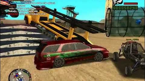 GTA SA - UIF Stunt Server Gameplay