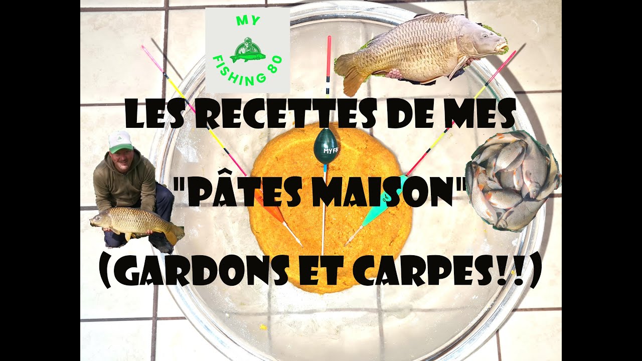 LA RECETTE DE MA PÂTE  A CARPE 