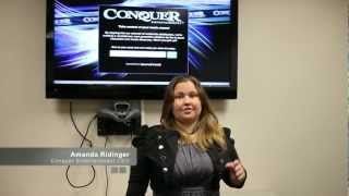 Get Conquer Announcement by Amanda Ridinger