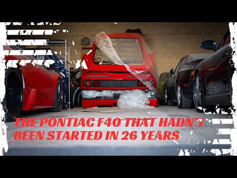I flew to Arizona to get a F40 running for the first time in 26 years