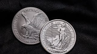 Silver Eagles vs. Silver Britannias - APMEX