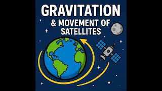 Gravitation - how satellites move, near earth and geostationary satellites