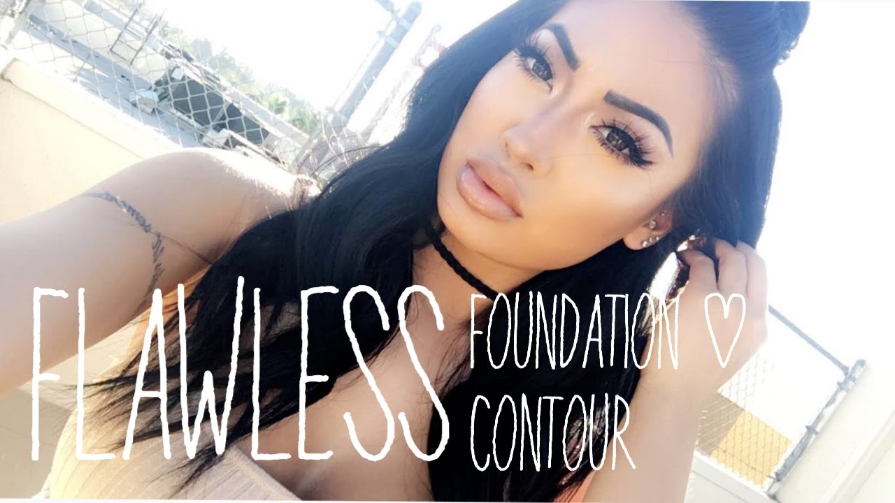 Flawless Foundation & Contour Routine
