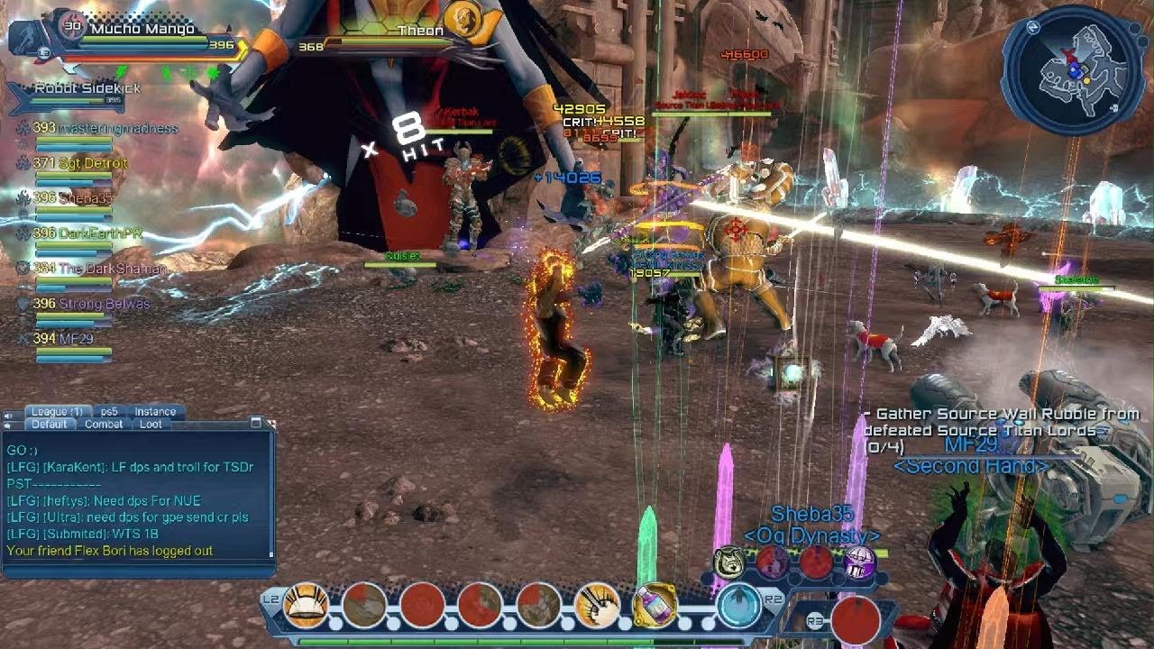 DCUO Source Wall Raid Reg - YouTube