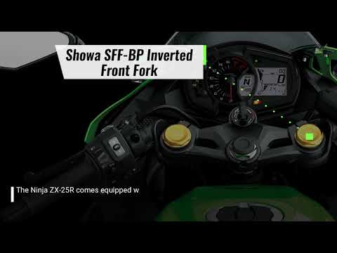 Ninja Zx 25r Features Showa Sff Bp Suspension Youtube