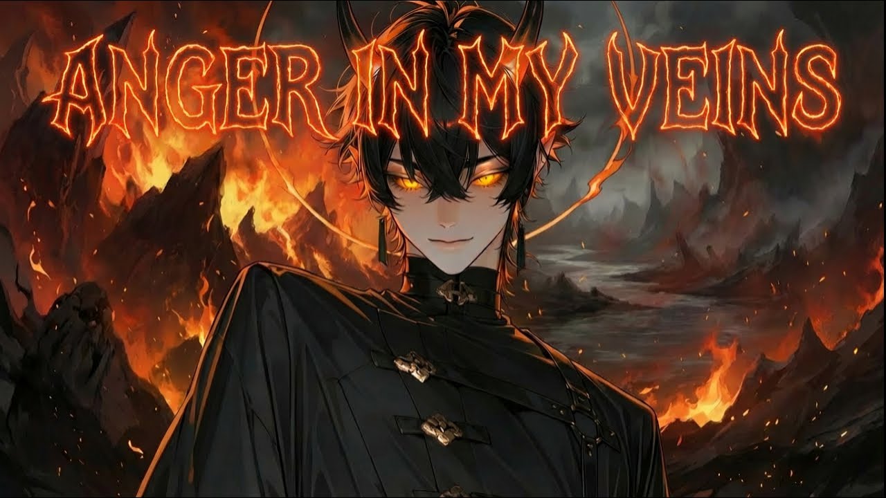 Anger In My Veins | Possessive Demon Villain Love Song (Dark Fantasy Pop Rock)