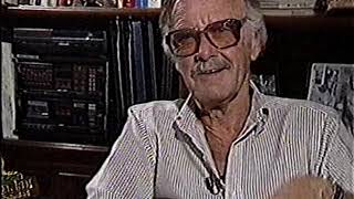 "Comic books have grown up" 6-30-89 TV report, Stan Lee & Frank Miller