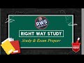 Channel Intro Video | Right Way Study #Competition_Taiyari #Competition_Exam