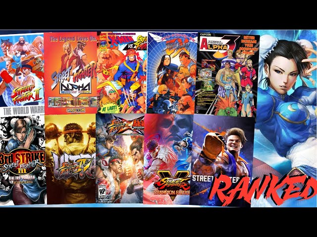 Every Street Fighter Game, Ranked From Worst To Best