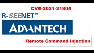 Famous Hacking pills #21 : CVE-2021-21805 Advantech R-SeeNet Remote Command Injection Profile