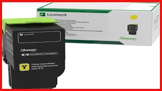 Lexmark 78C10Y0 Return Program Cartridge Toner Standard Yellow