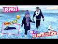 IJSPRET met DE ZOETE ZUSJES!!! [Schaatsen en Vallen Op Natuur ijs] ♥DeZoeteZusjes♥